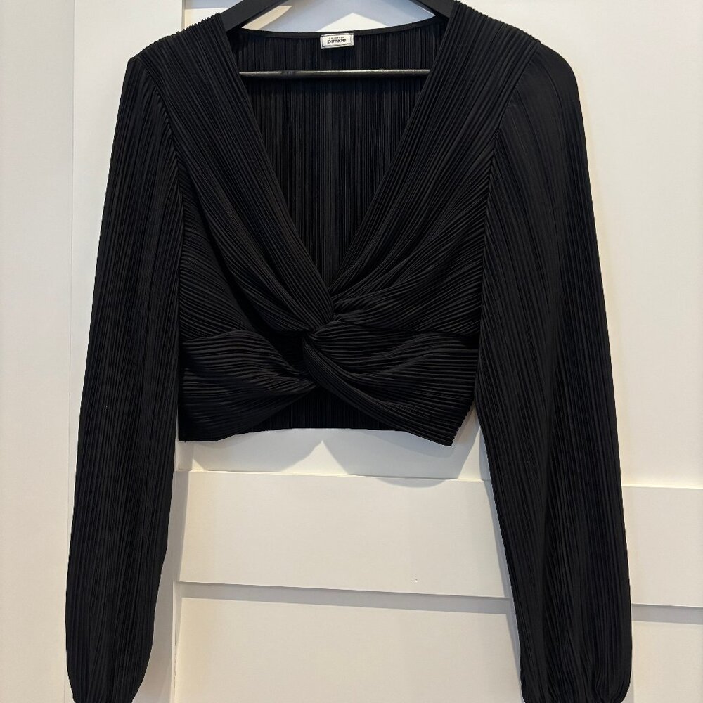 Adorable Black Pimkie Going-Out Top